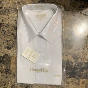 Chapel Hill by Block | Brand New | White | Long Sleeve | 16.5-33
